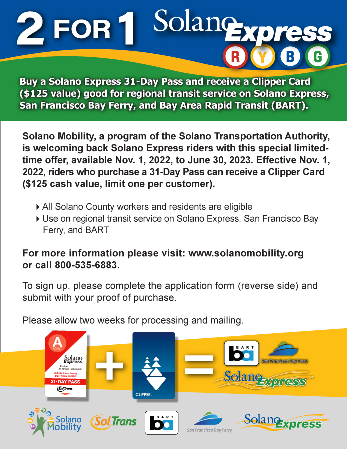 Solano Express Solano Transportation Authority