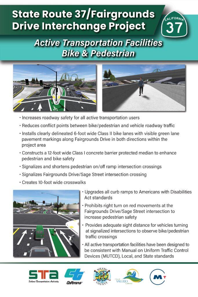 SR 37 Fairgrounds Drive ATP Facilities Bike and Ped